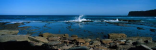 Crashing waves